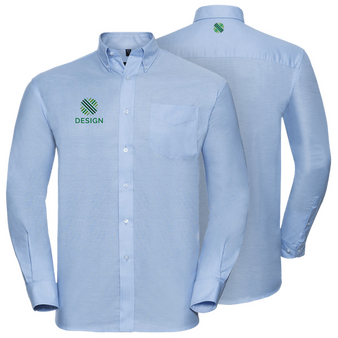 Langarmhemd, Oxford Classic Fit - Russell