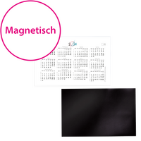 Magnetischer Minikalender hoch 55 x 85 mm einseitig
