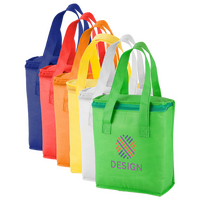 Non-Woven-Kühltasche mit Reißverschluss