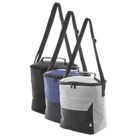 Picknick-Kühltasche mit Reißverschluss, Tragegriff und Fach, ohne Werbeanbringung