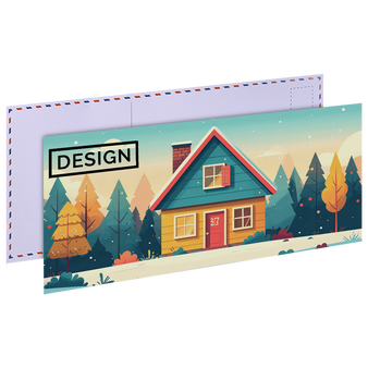 Postkarte, 23,5 x 12,5 cm