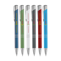 PREMIUM: Metall-Kugelschreiber matt 4/0-farbig einseitig bedruckt