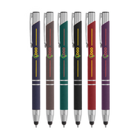 PREMIUM: Metall-Kugelschreiber Touchpen 4/0-farbig einseitig bedruckt