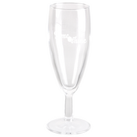 Sektglas frontal graviert