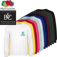Sweatshirt Herren, Premium - mit EINER Stickposition