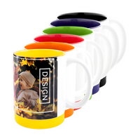 Tasse bedruckt und Farbauswahl