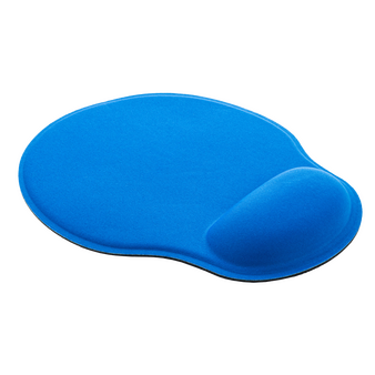 Textil-Mousepad mit Handgelenkauflage (21 x 24,5 cm), ohne Werbeanbringung