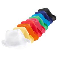 Trilby-Partyhut aus Polyester, ohne Werbeanbringung
