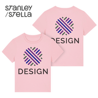 T-Shirt Damen, Organic - Stanley/Stella, mit zwei Druckpositionen