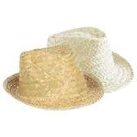Unisex-Trilby-Palmblatthut, ohne Werbeanbringung