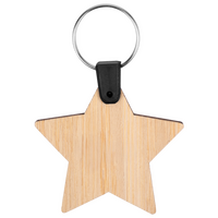 Sternanhänger aus Bambus
