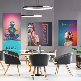 Nachhaltige Aktustikbilder für Wandmontage