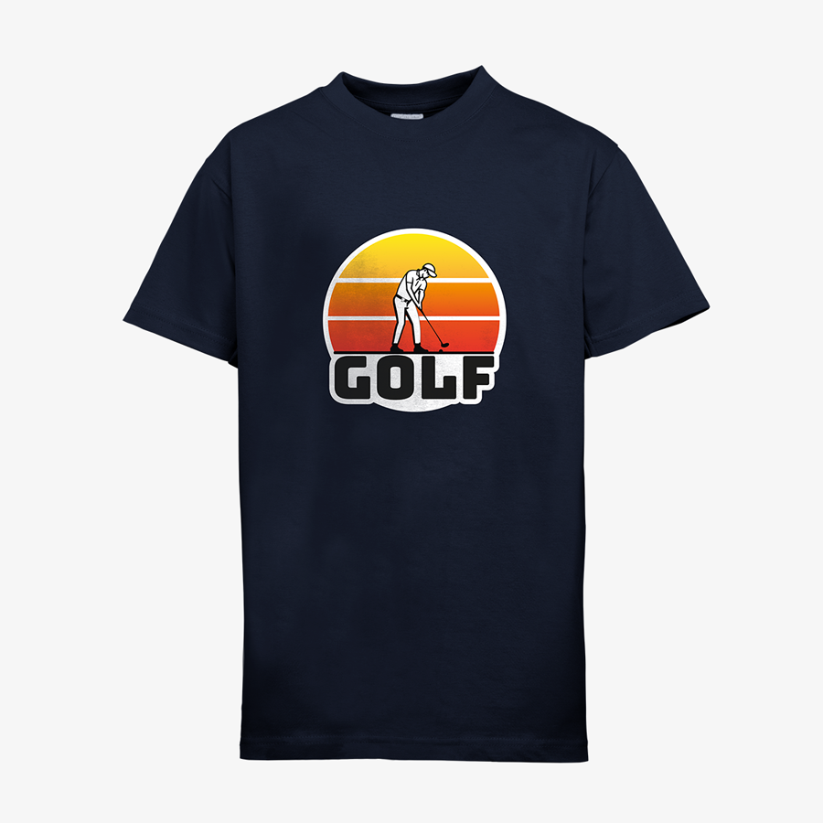 T-Shirt für Kinder mit Standardmotiv Golf BC Premium navy