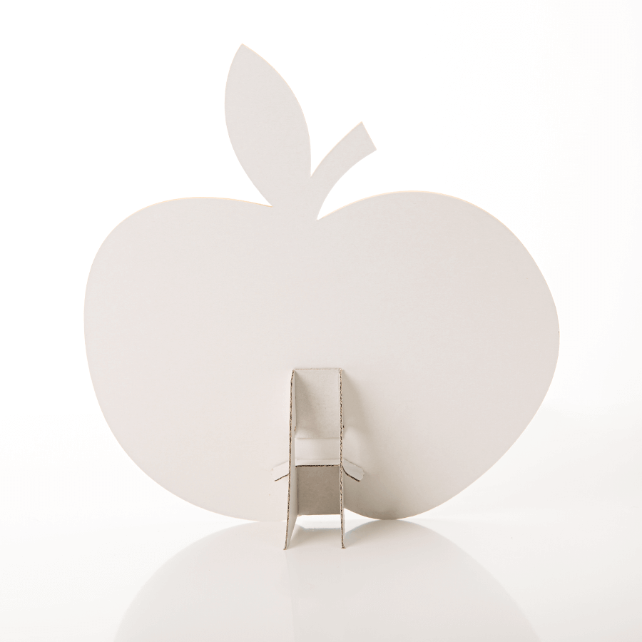 Figurenaufsteller Rückansicht Standfuss