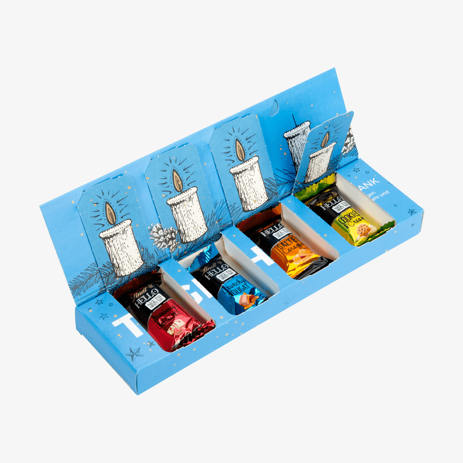 Adventsbox von Lindt für die vier Adventssonntage