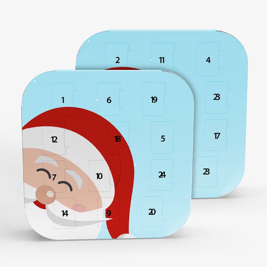 Beidseitiger Adventskalender Lindt Lindor
