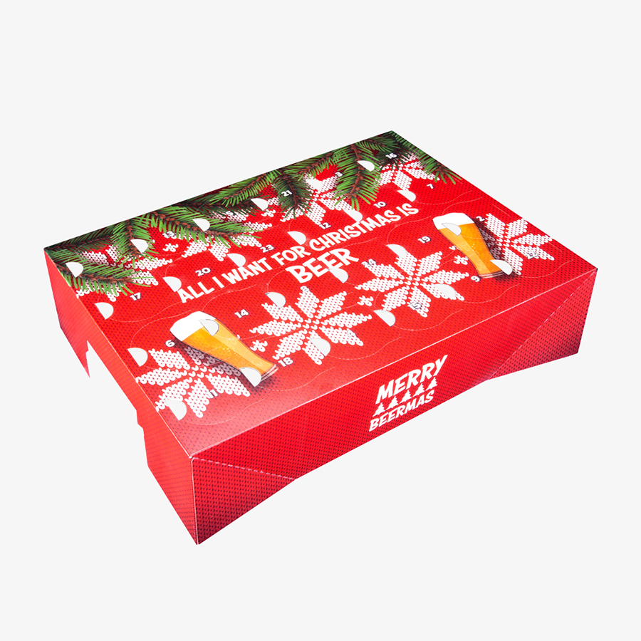 Deckel Bierkasten-Adventskalender