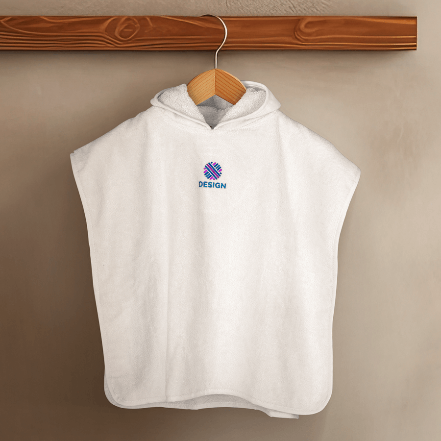 Baby-Badeponcho individuell bestickt
