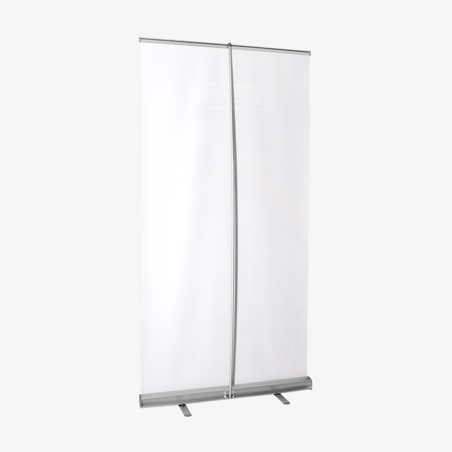 Rückseite Basic-Roll-up-Banner in der Grösse 100 x 200 cm