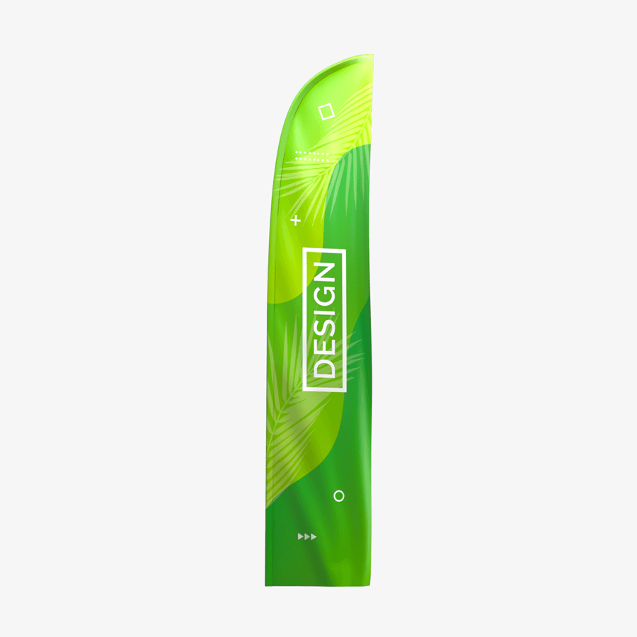 Beachflag Snowflag Basic Straightflag L Ersatzdruck