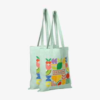 Bio-Baumwolltaschen mit Langhenkel, beidseitig bedruckt mit Wunschmotiv