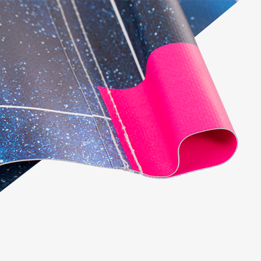 Detail Blockout-Plane mit Hohlsaum