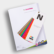 Briefpapier mit Sonderfarbe Farbspektrum CH-Version