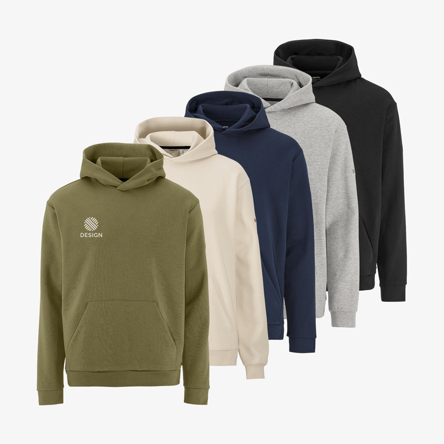 Craft-Hoodies für Herren mit individuellem Druck, in verschiedenen Farben verfügbar