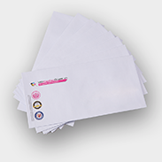 Couvert Briefumschlag CH Format B5/6 bedruckt ohne Fenster