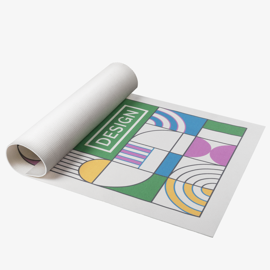 Vierseitig geschnittener Basic-Plus-Fototeppich in freier Grösse und mit individuellem Motiv