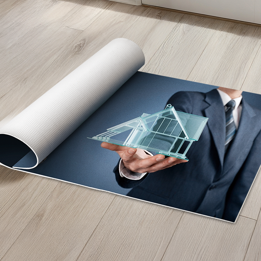 Basic-Plus-Fototeppich in freier Grösse und mit individuellem, vollfarbigem Aufdruck