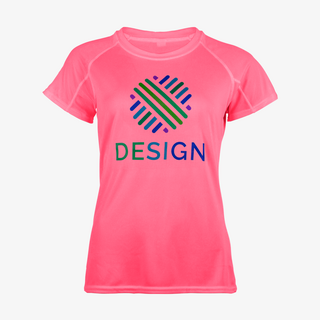 Funktionsshirt für Damen der Marke Roly mit Druck vorne mittig