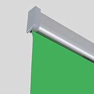 Greenscreen Roll-Up-Display Standard grün Detail