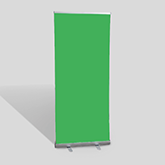 Greenscreen Roll-Up-Display Standard grün