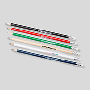 Basic-Bleistifte mit Radiergummi Sortiment 