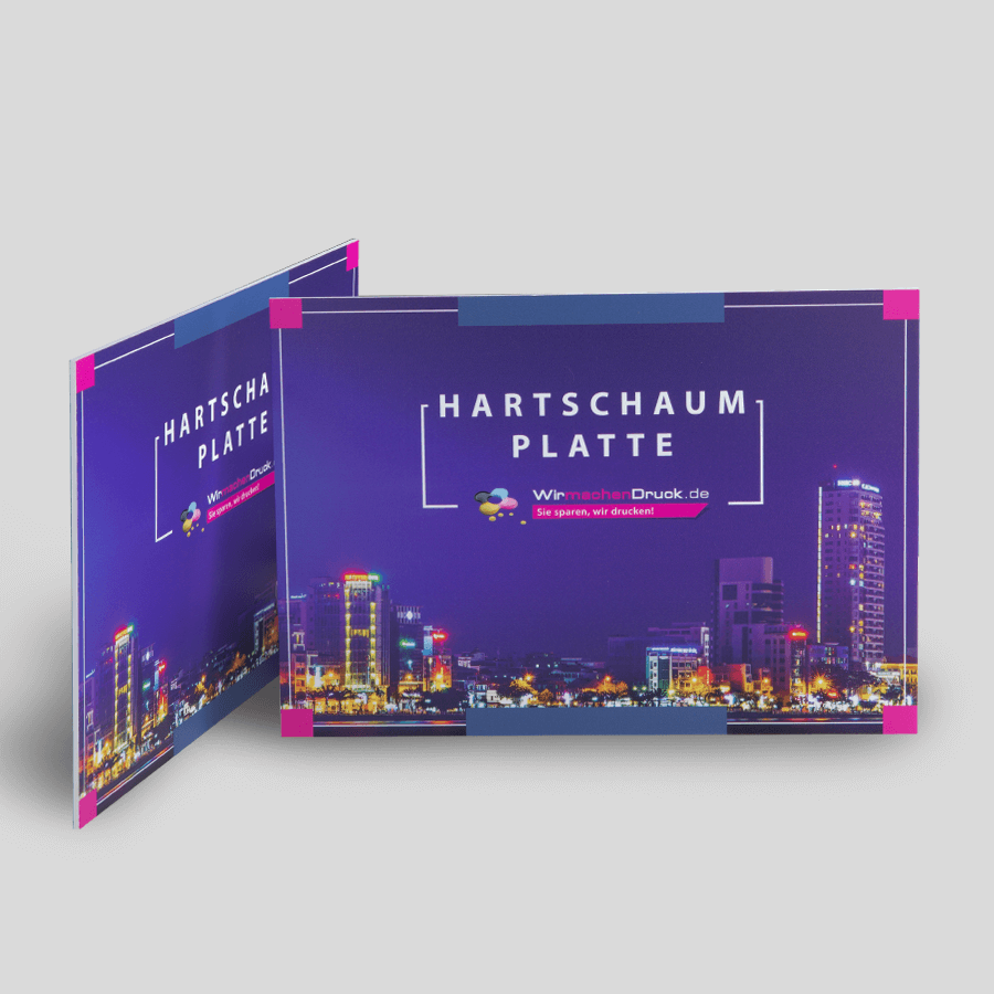 Hochwertige PVC-Hartschaumplatte, individuell bedruckbar