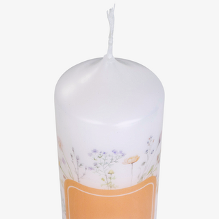 Hochzeitskerze 30 cm gross Zylinderkerze einseitig bedruckt