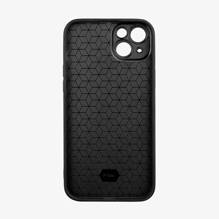 Innenseite einer Handyhülle für iPhone 15 Plus mit Wunschmotiv