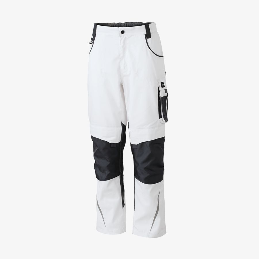 Arbeitshose Premium white carbon