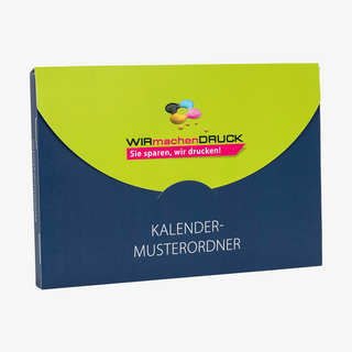 Kalender-Musterset in praktischer Umschlag-Tasche