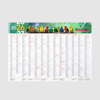 Jahresplaner, enthalten im Kalender-Musterset