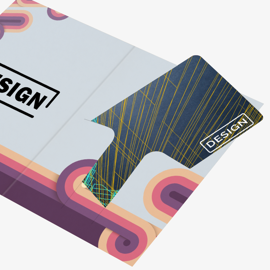 Offene, individuelle Basic-Kartenhülle, vollfarbig bedruckt