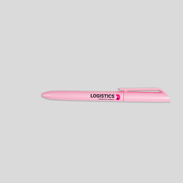 Kunststoffkugelschreiber Uma Vane rosa