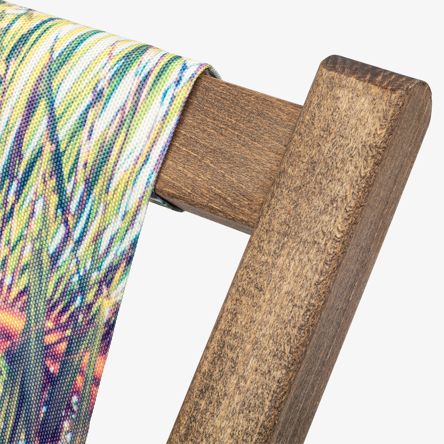 Liegestuhl Premium Detail mit individuell bedruckbarem und austauschbarem Ersatzbezug