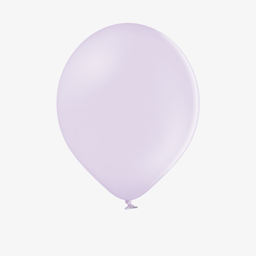 Unbedruckter Luftballon in Pastell helllila