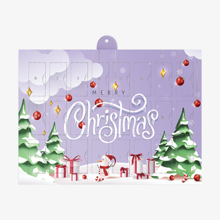 Individueller Adventskalender zum Aufhängen, gefüllt mit milka Favourites