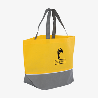 Non-Woven-Shopper zweifarbig individuell bedruckt