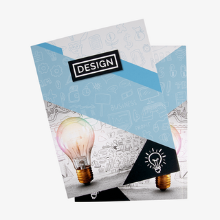 Notizblock mit Softcover im Hochformat mit personalisiertem Cover aus 350 g/m² Bilderdruckpapier