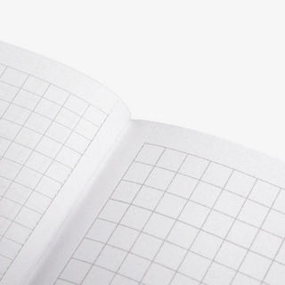 Bedruckter Notizblock mit Softcover und Offsetpapier mit Abrissperforation