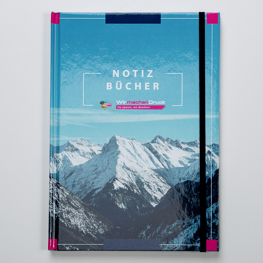 Notizbuch mit Gummiband